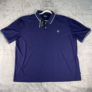 Good Good Golf Midnight Textured Polo Shirt Mens 3XL NWT Fighting For Par